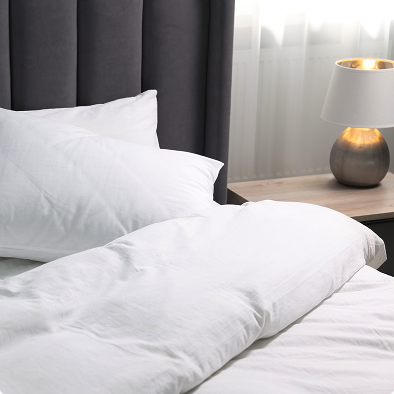 Duvet for the bed